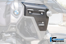 Radiator zijpaneel rechts met montagepunten voor zijkoffers mat carbon BMW R1300GS Adventure Trophy (2024+)