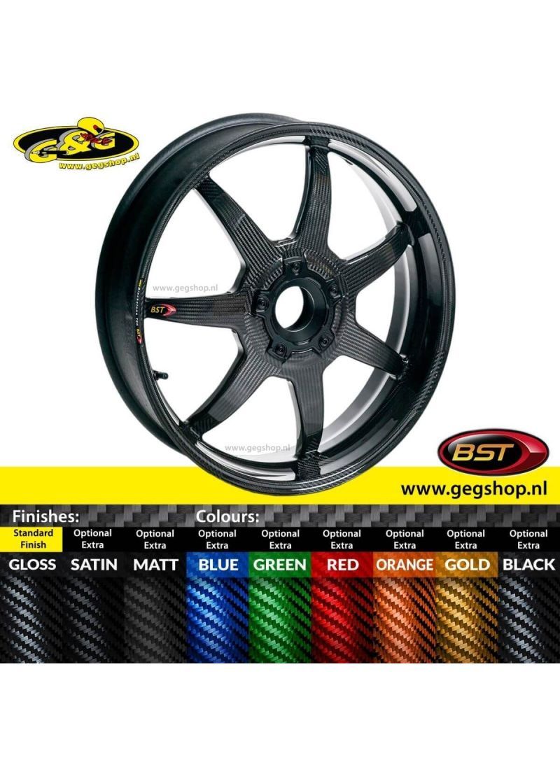 BST Carbon Achtervelg Mamba TEK 6,0 x 17" Ducati Multistrada 1200