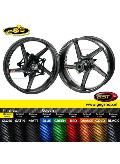 BST Carbon Achtervelg Diamond TEK 5,5 x 17" Bimota DB7 / DB8 / DB9