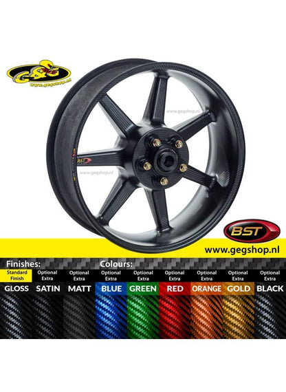 BST Carbon Achtervelg Mamba TEK 6,0 x 17" Bimota BB3