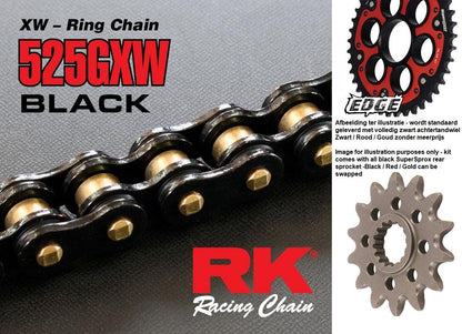 Superprox Black Out Chain Set Ducati Panigale R 1299R (2015-2019)
