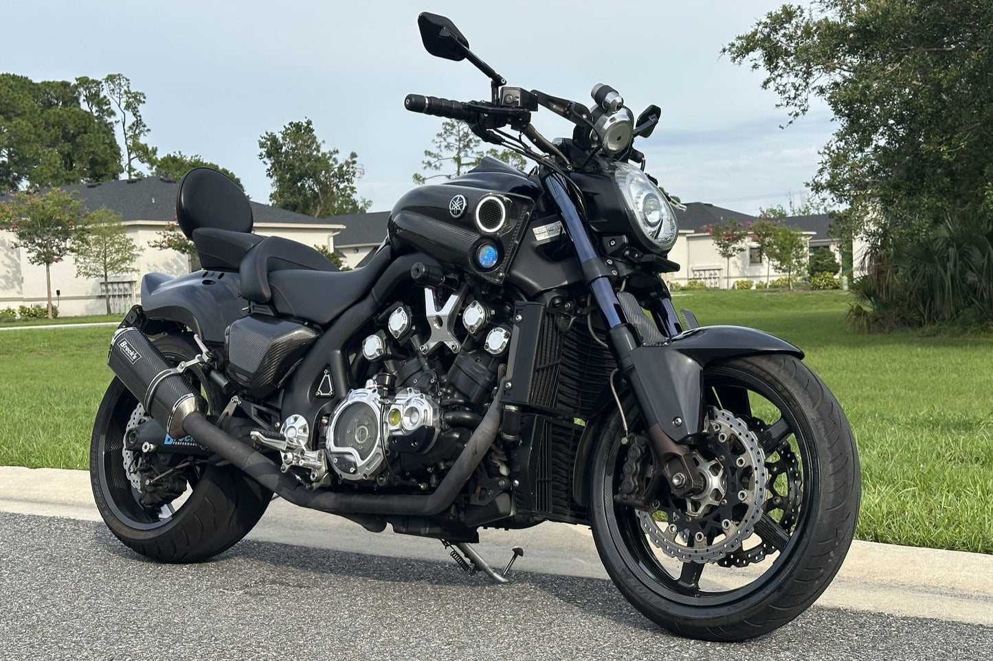 BST Carbon Voorvelg Black Star 3,5 x 18" Yamaha V-Max 2009-2021