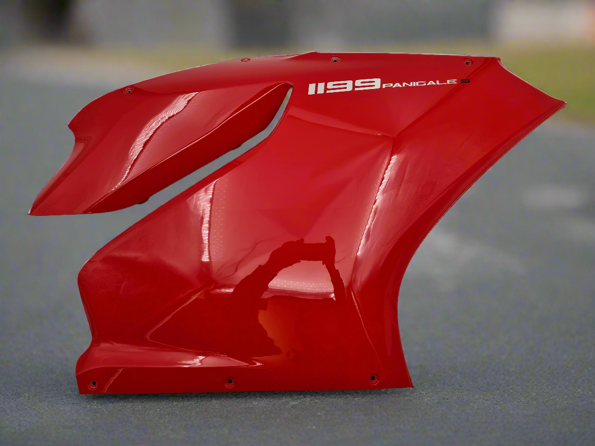 Carénage latéral droit rouge panigale 1199S