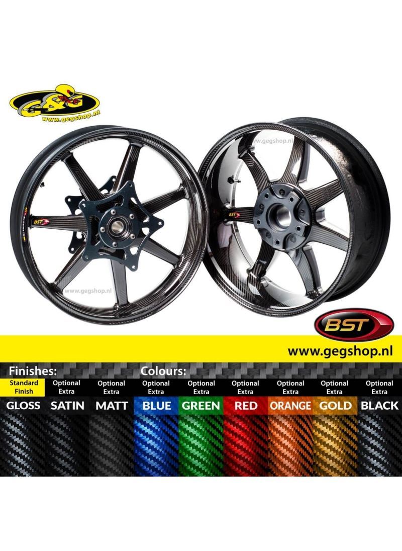 BST Carbon Voorvelg Panther TEK 3,5 x 17" BMW R1200S ABS