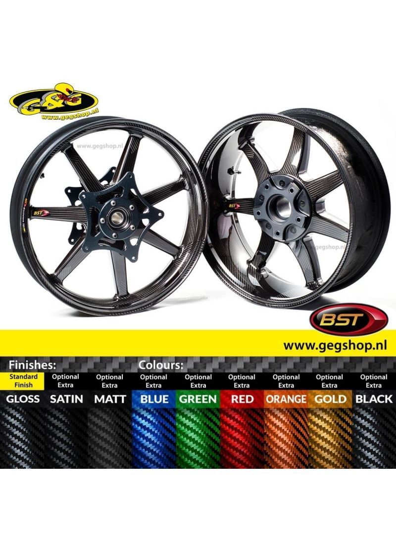 BST Carbon Achtervelg Panther TEK 6,0 x 17" BMW R1200S ABS
