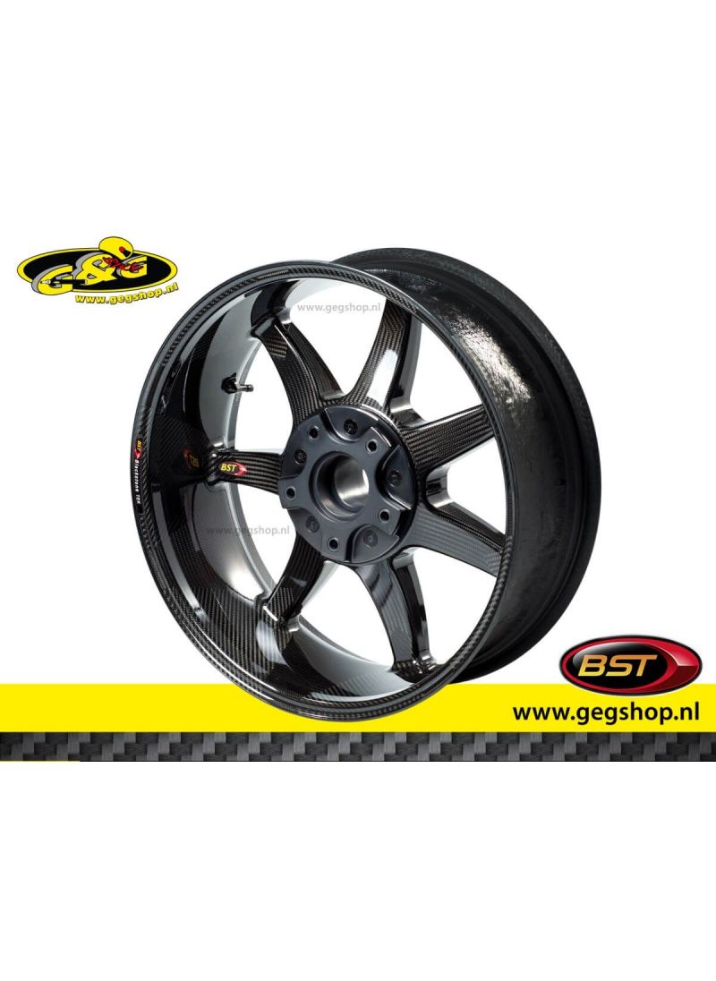 BST Carbon Achtervelg Panther TEK 6,0 x 17" BMW R1200S R1200R R1200RS 2005 t/m 2013