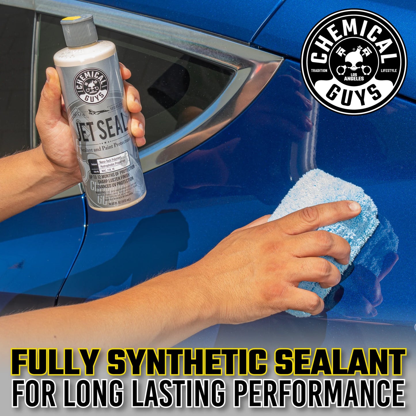 Chemical Guys JetSeal 109/209 - Protection ultime de scellage et de brillance de la peinture (473 ml)