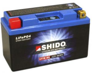 Shido Lithium Ion Battery 12V LT7B-BS