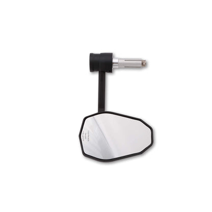 Miroir d'extrémité du guidon HighSider Victory-X RIM AVEC SIGNAGE DE TORT / POSITION LED