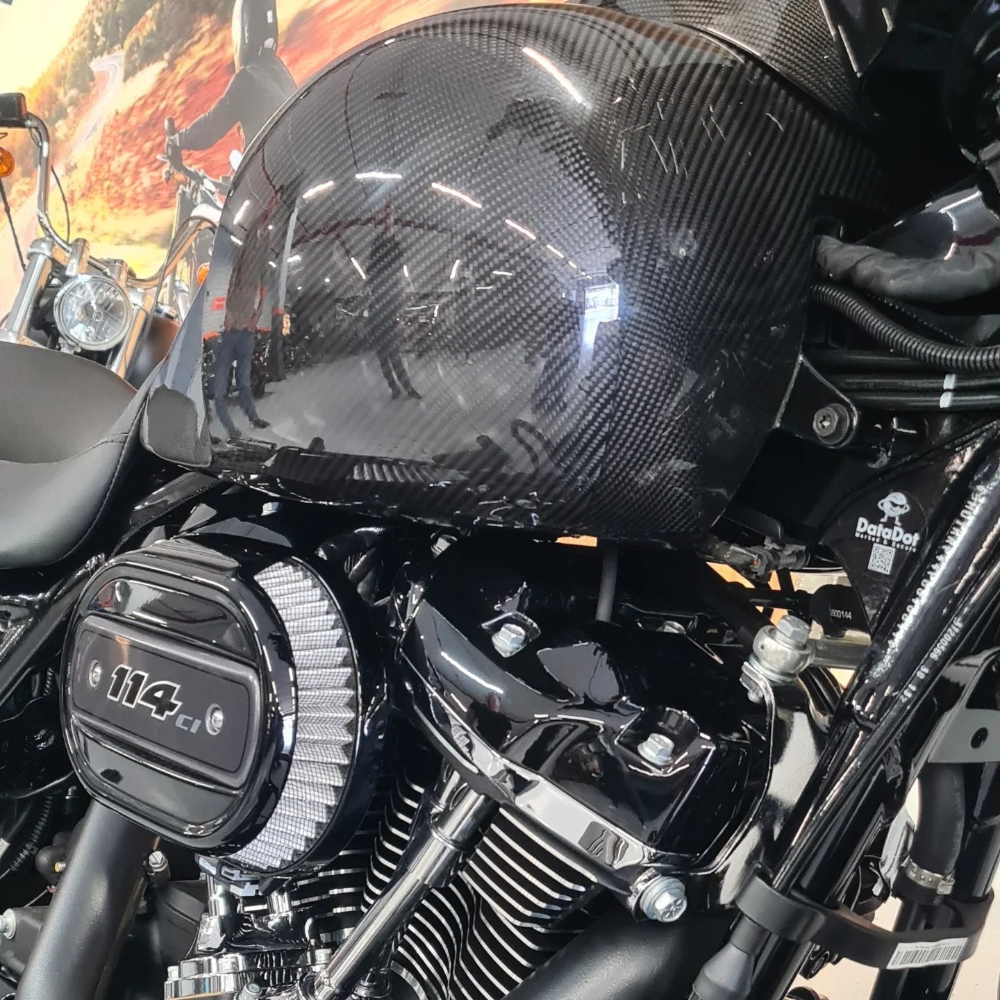 BST Star TEK voorvelg carbon 3,5 x 17" RSV4 2015-2018