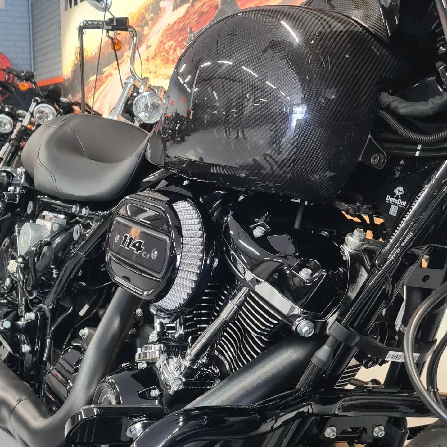 BST Star TEK voorvelg carbon 3,5 x 17" RSV4 2015-2018