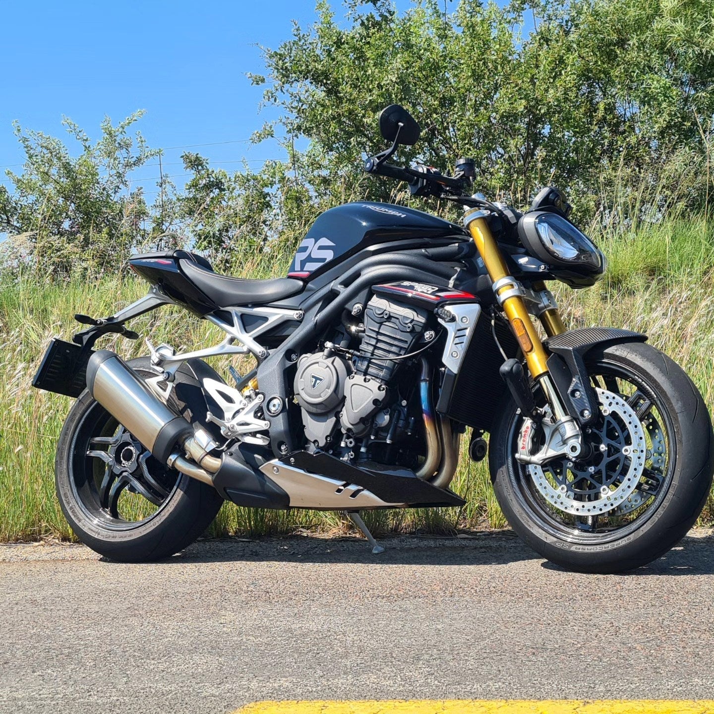 BST Star TEK voorvelg carbon 3,5 x 17" M1000RR 2025+