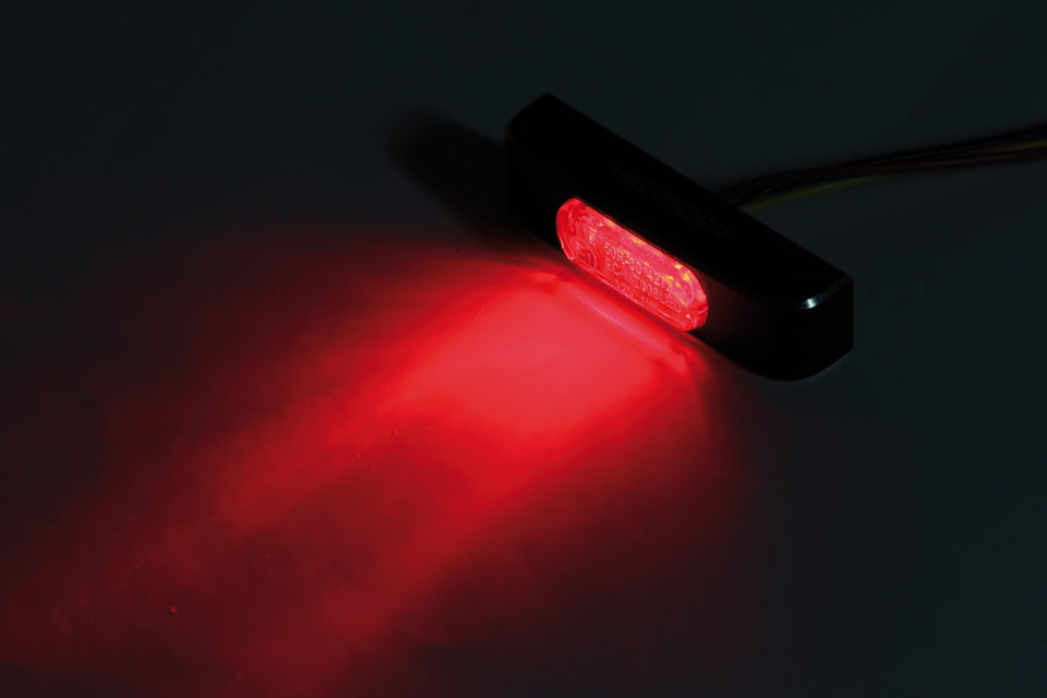 Highsider Coero T2 LED TAIL LED, Verre rouge