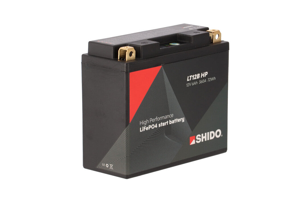 Shido LT12B HP Lithium accu krachtig en lichtgewicht Ducati Diavel V4 RS (2025+)