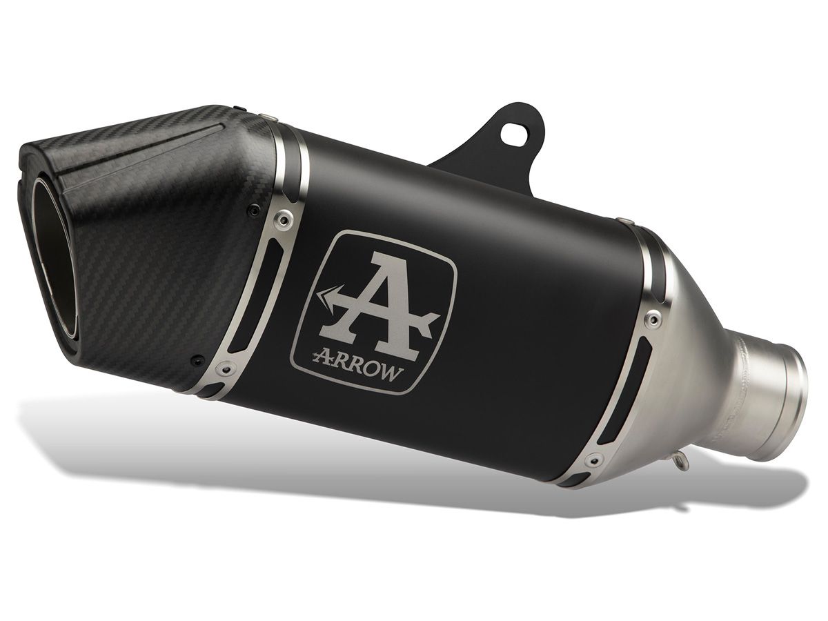 Arrow Veloce Aluminium Dark uitlaat – Triumph Tiger 1200 (2025+) Euro5+