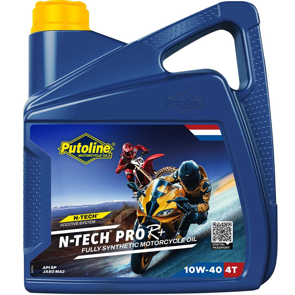 Putoline N-TECH PRO R+ 10W-40 4L Volsynthetische Motorolie voor High-Performance 4-Takt Motoren