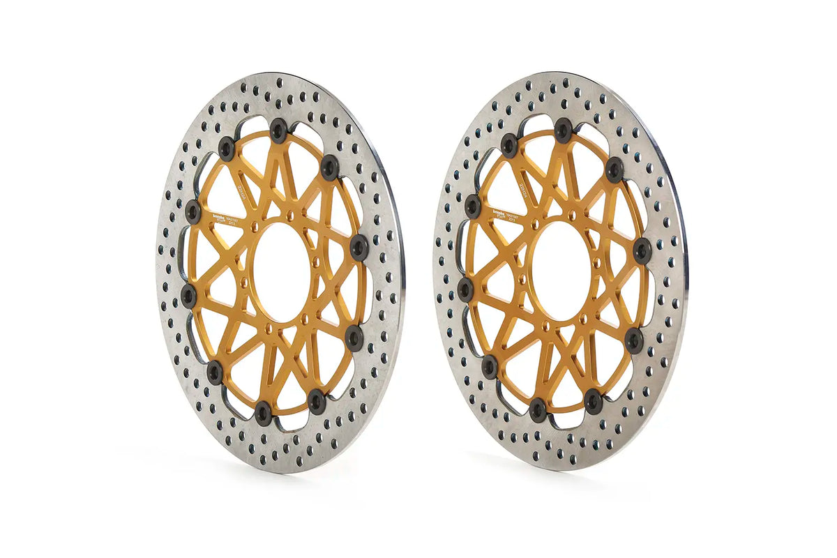 Offre déstockage : kit de disques de frein avant Brembo SuperSport Race pour jantes forgées ou en carbone S1000R / S1000RR / M1000R / M1000RR / S1000XR / M1000XR (2019+)