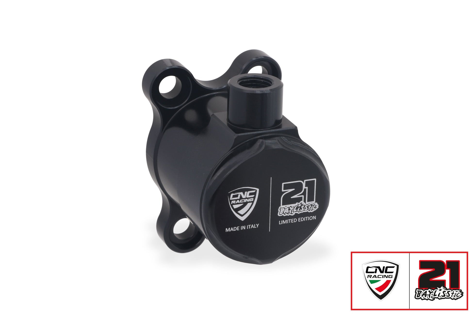 Troy Bayliss Limited Edition drukzuiger koppeling Ducati ST4 (1999-2002) productfoto kleur zwart schuin aanzicht