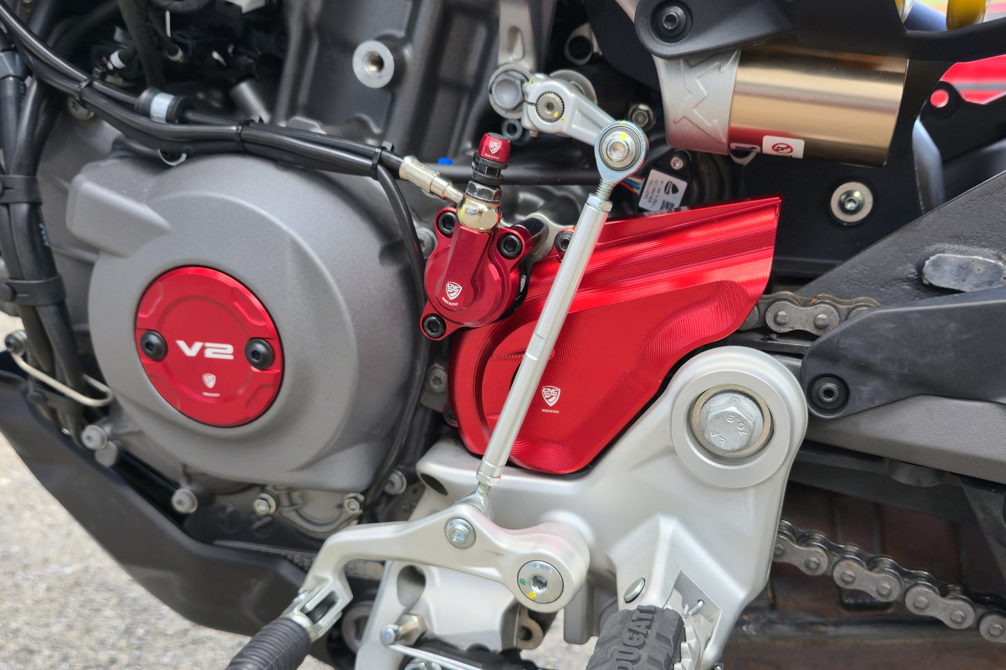 Couverture de couverture Dynamo pour Ducati Multistrada V2S (2025+)