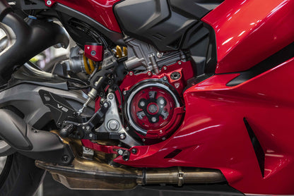 Verstelbare remschakelset PE418 CNC Racing - Ducati Panigale V2S FB63 (2026)