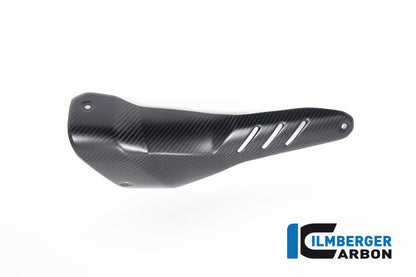 Uitlaathitteschild mat carbont carbon Aprilia RSV4 (2021+)
