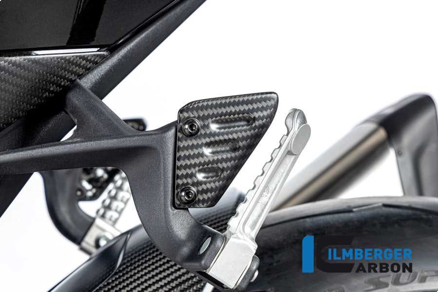 Passenger Heel Guard left matt carbon Aprilia Tuono V4 (2025+)