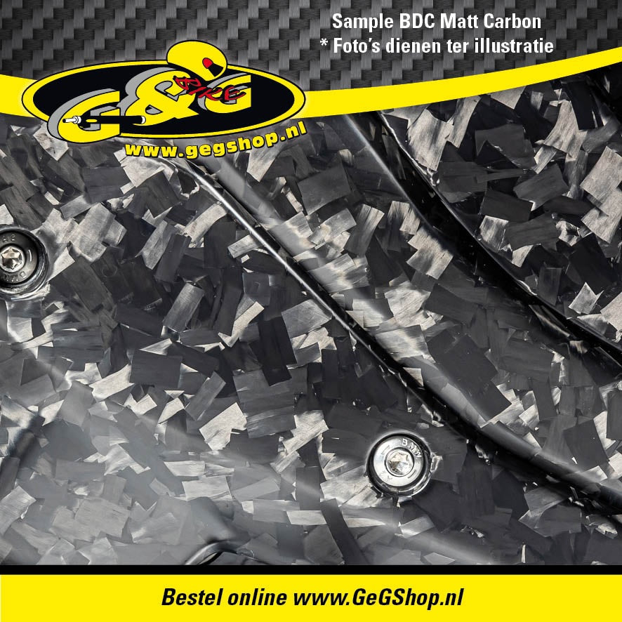 Startmotor cover Matt BDC Carbon R12 G/S (2025+)