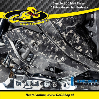 Hugger arrière incl. Upper Chainguard Matt BDC Carbon S1000RR 2023+