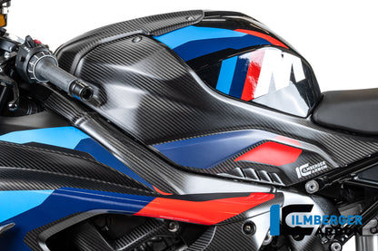 Tank zijpaneel links compleet mat carbon BMW M 1000 RR Street (2025+)