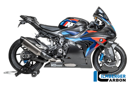 Garde-boue arrière (hugger) avec protège-chaîne en carbone mat BMW M 1000 RR Street (2025+)