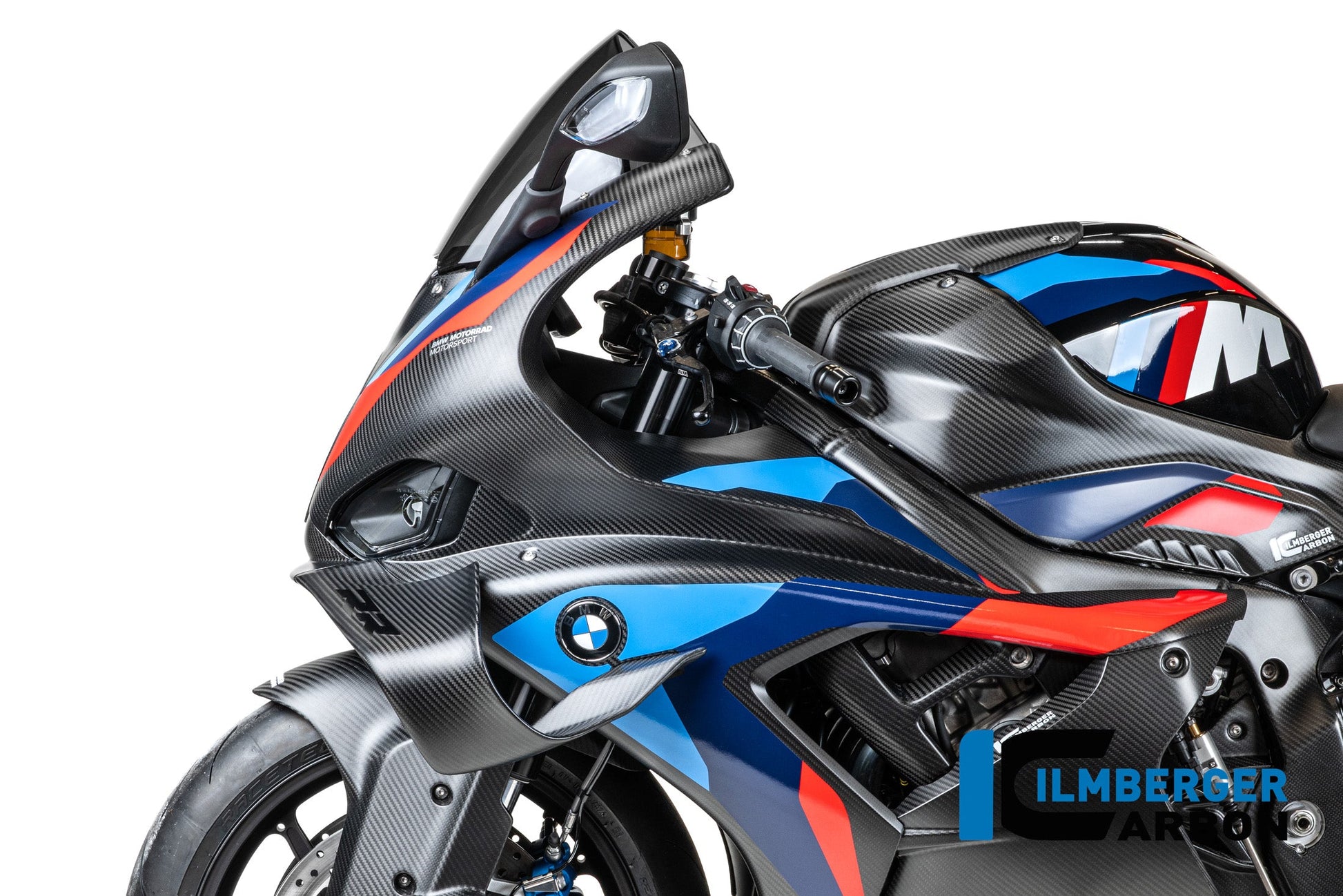 Tank zijpaneel links compleet mat carbon BMW S 1000 R (2025+)