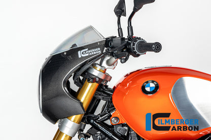 Bouclier de guidon R90S Style Glossy Carbon BMW R 12 Nine T 2024+