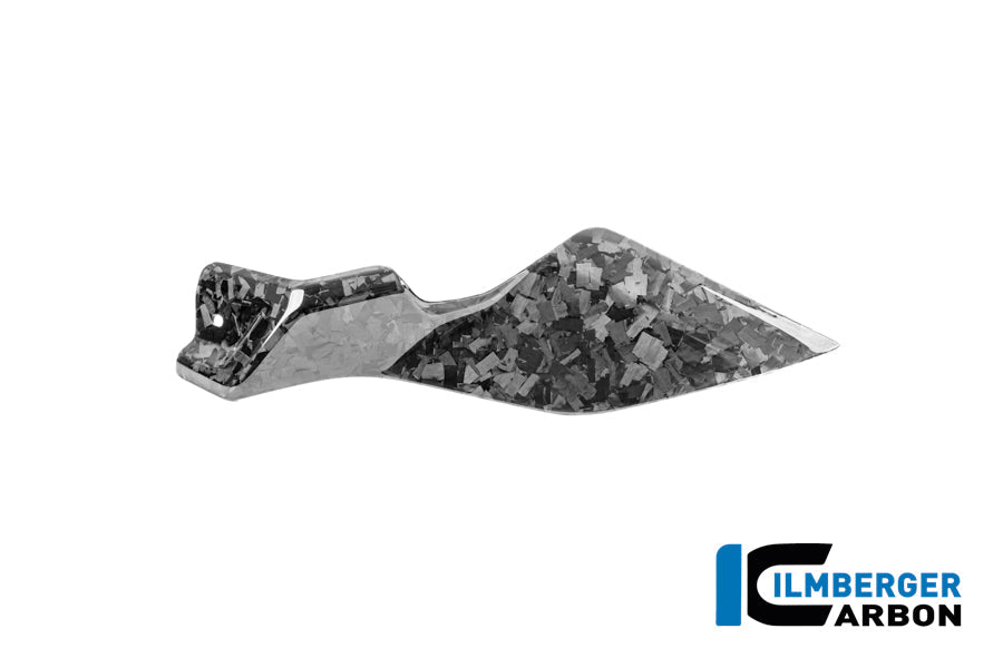 Zijkuip onder de tank links (onderpaneel) glanzend Black Diamond Carbon BMW R1300GS Adventure Trophy (2024+)
