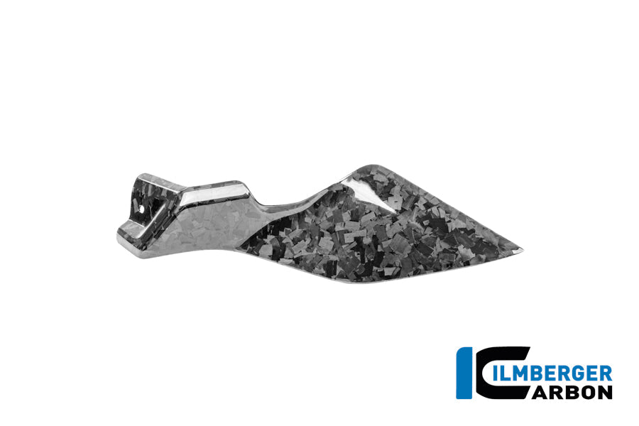 Zijkuip onder de tank links (onderpaneel) glanzend Black Diamond Carbon BMW R1300GS Adventure Trophy (2024+)