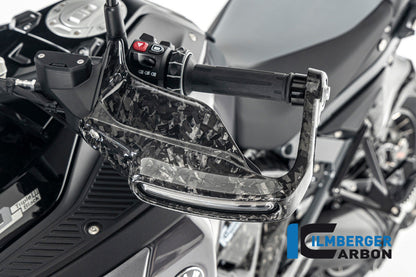 Hand Protector High with Blinker Left Glossy BDC Carbon BMW R1300GS Adventure Triple Black 2024+