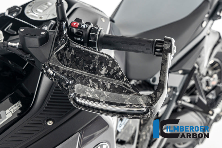 Hand Protector High with Blinker Left Glossy BDC Carbon BMW R1300GS Adventure Option 719 Karakorum 2024+