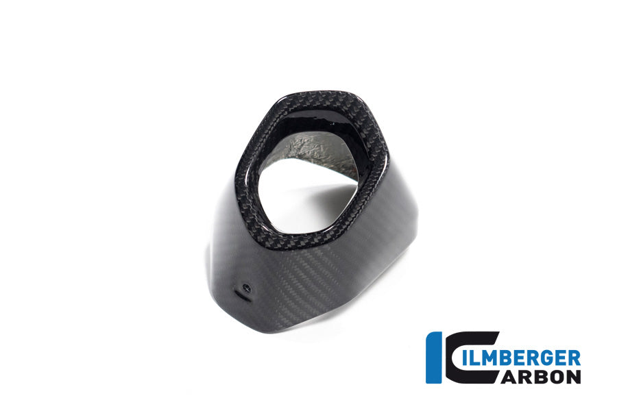 Rear Silencer Protector Carbon Glossy Carbon BMW R1300GS Adventure Triple Black 2024+