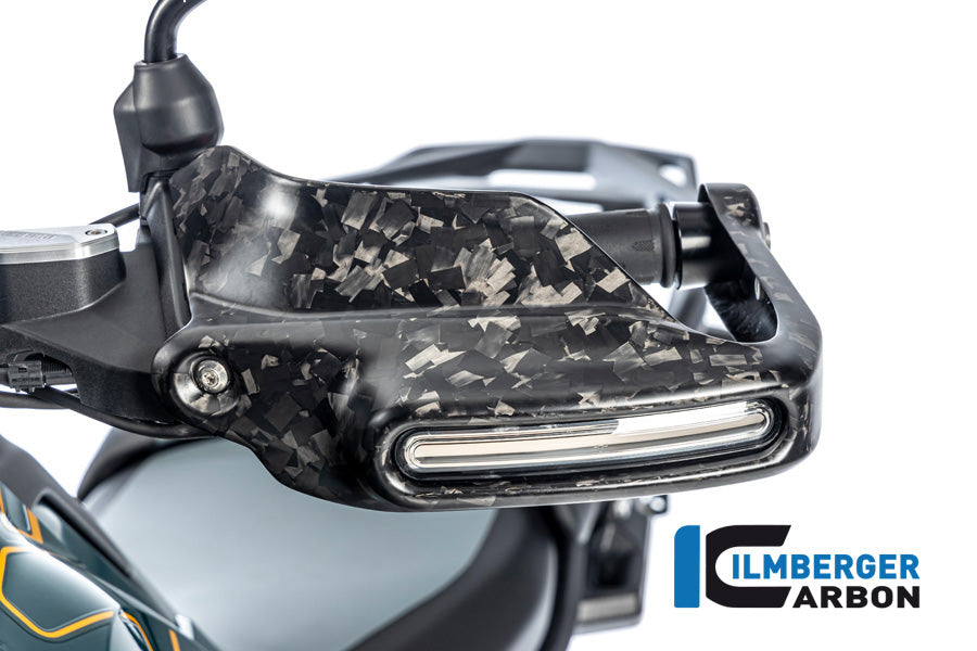 Hand Protector High with Blinker Left Matt BDC Carbon BMW R1300GS Adventure Trophy 2024+