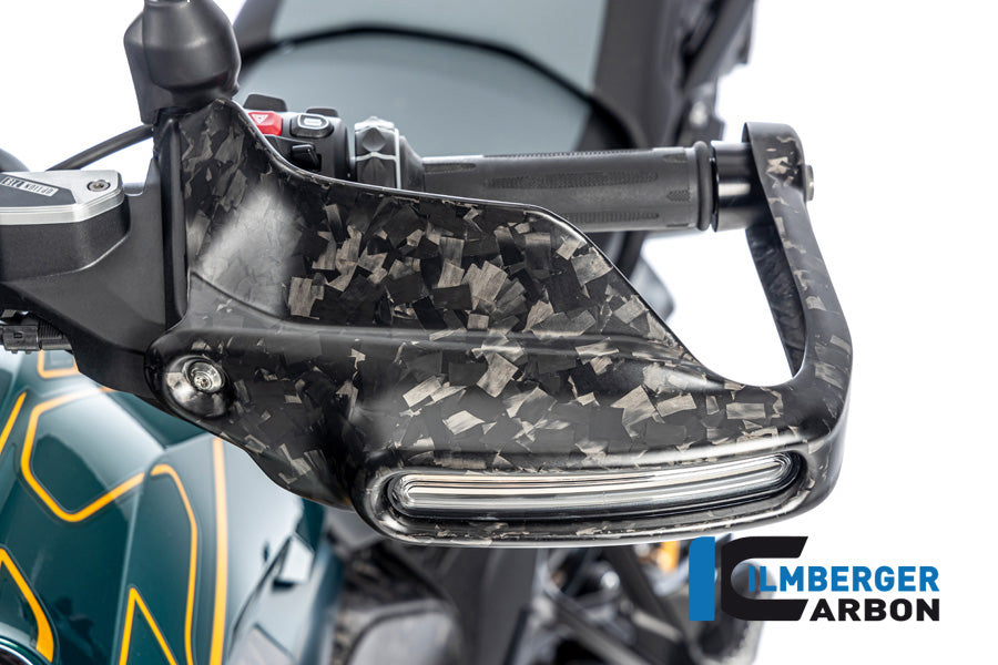 Hand Protector High with Blinker Left Matt BDC Carbon BMW R1300GS Adventure Trophy 2024+