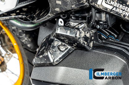 Injector Nozzle Cover Left Matt BDC Carbon BMW R1300GS Adventure Triple Black 2024+