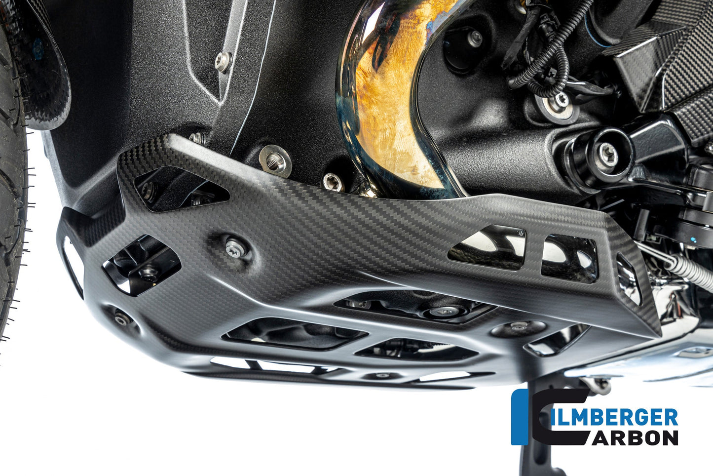 Sump Guard Matt Carbon BMW R1300GS Adventure Triple Black 2024+