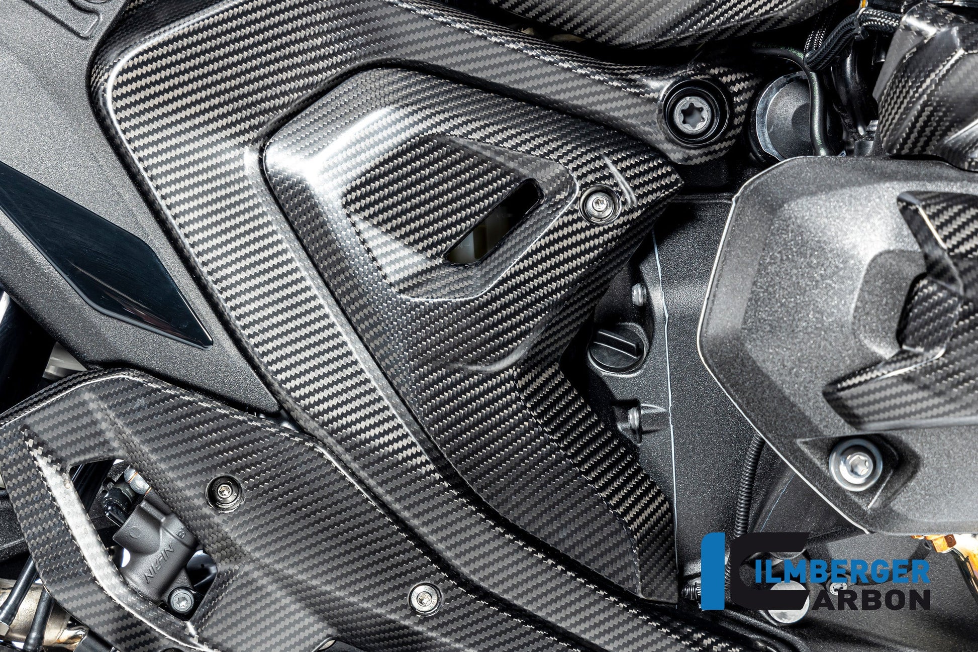 Triangular Frame Cover Right Matt Carbon BMW R1300GS Adventure Trophy 2024+