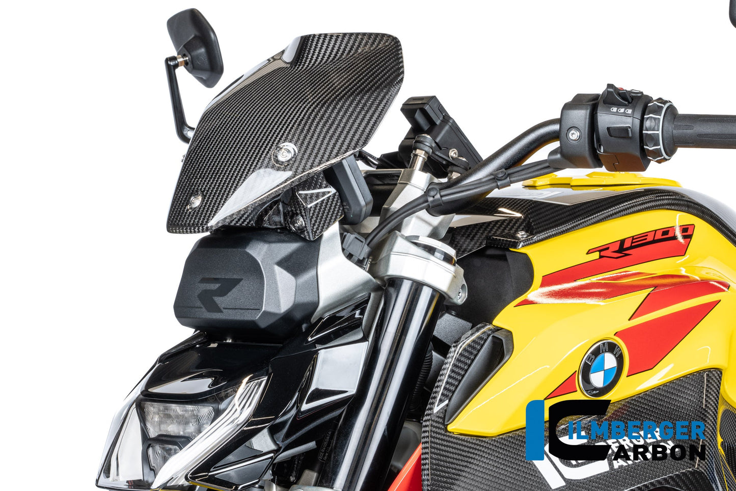 Windscherm glanzend carbon BMW R1300R Option 719 Kilauea (2025+)