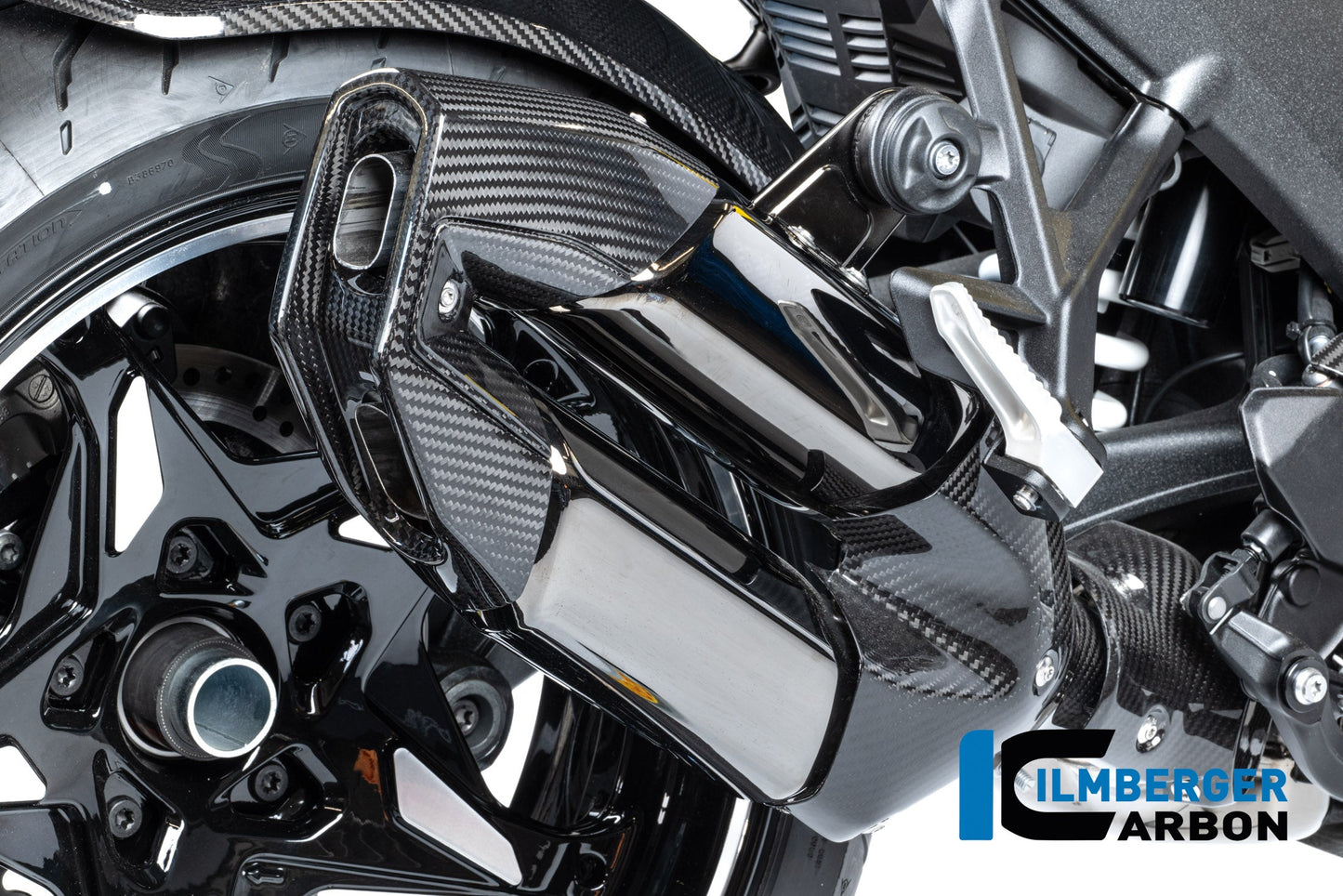 Uitlaat eindkapset carbon hoogglans BMW R1300R Performance (2025+)