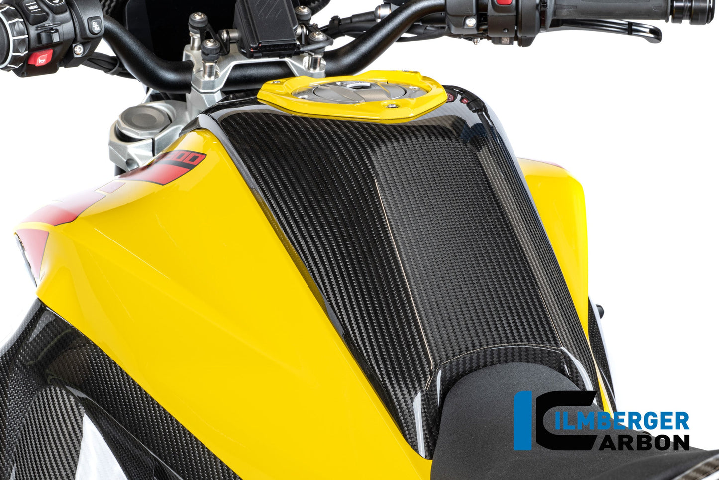 Tankafdekking boven carbon hoogglans BMW R1300R Exclusive (2025+)