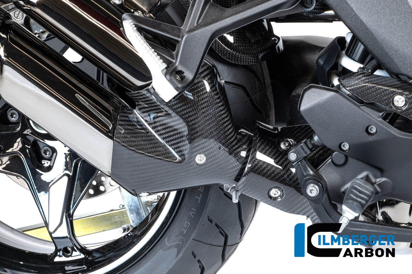 Uitlaat hitteschildset carbon hoogglans BMW R1300RS (2025+)