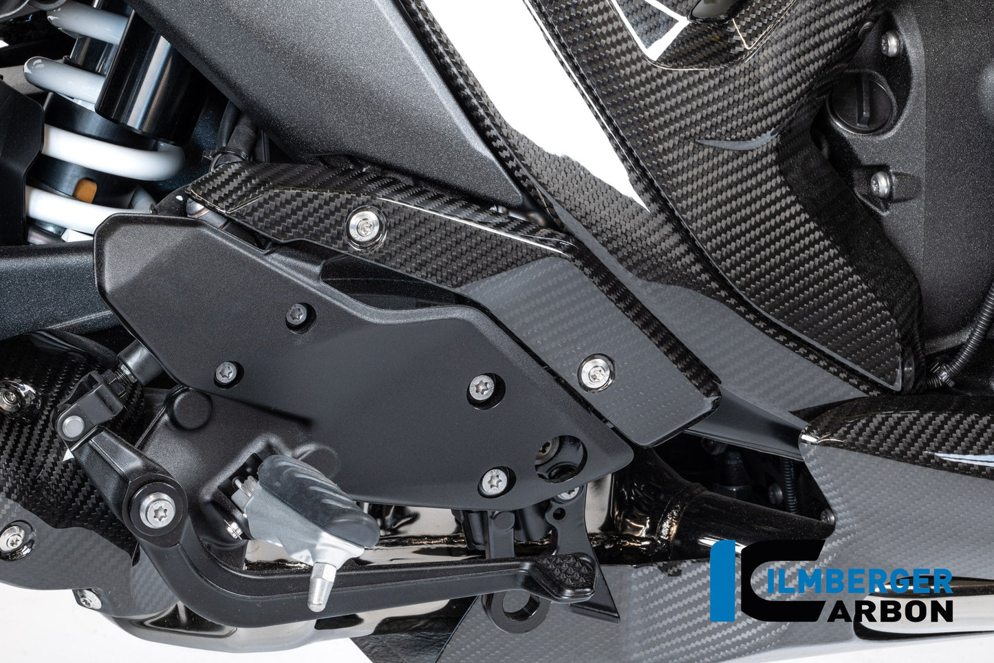 Hielbeschermer rechts carbon hoogglans BMW R1300RS Option 719 Cuyamaca (2025+)