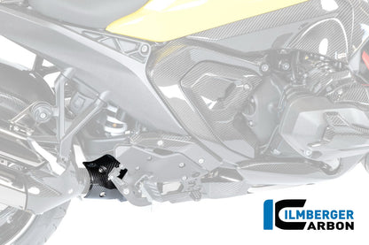 Binnenste uitlaat hitteschild onder carbon hoogglans BMW R1300RS Performance (2025+)