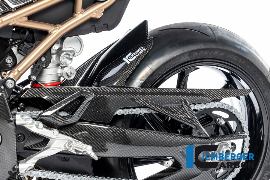 Hugger arrière incl. Upper Chainguard Glossy Carbon M1000RR 2023+ BMW M 1000 RR (2023+)