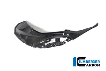 Tank zijpaneel links met bevestiging voor gespoten originele panelen glanzend carbon BMW M 1000 R (2025+)